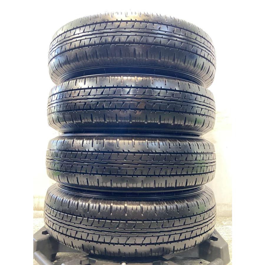 DUNLOP 中古タイヤ サマータイヤ ホイールセット 4本セット 155
