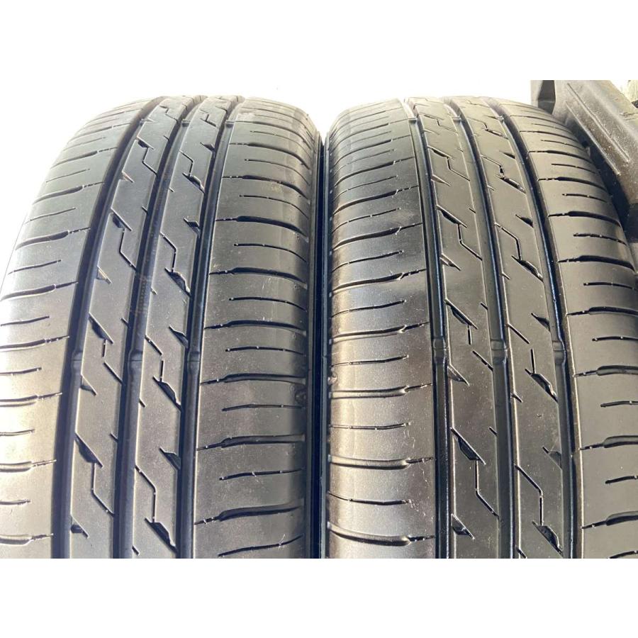 165/55R14 イエローハット DUNLOP ECOFINE 中古タイヤ サマータイヤ 2本セット 165/55R14 イエローハット