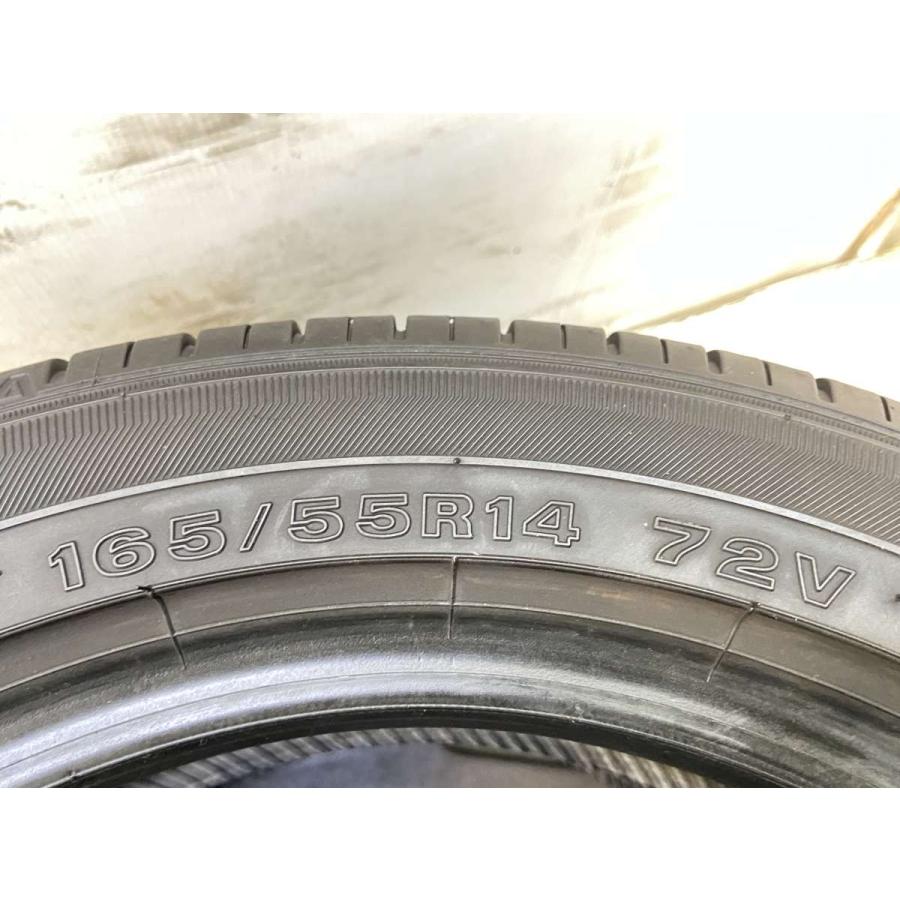 中古タイヤ サマータイヤ 2本セット 165/55R14 イエローハット