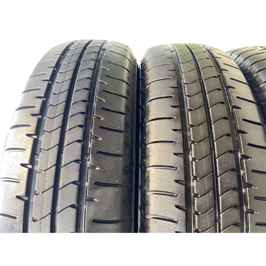 車 ブリヂストン ニューノ 165/70r14 24年製 バリ山