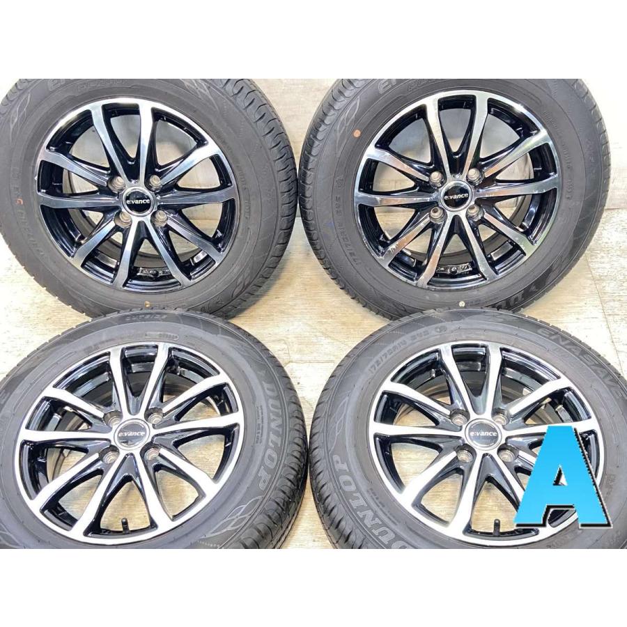 DUNLOP（ダンロップ） 中古タイヤ サマータイヤ ホイールセット 4本