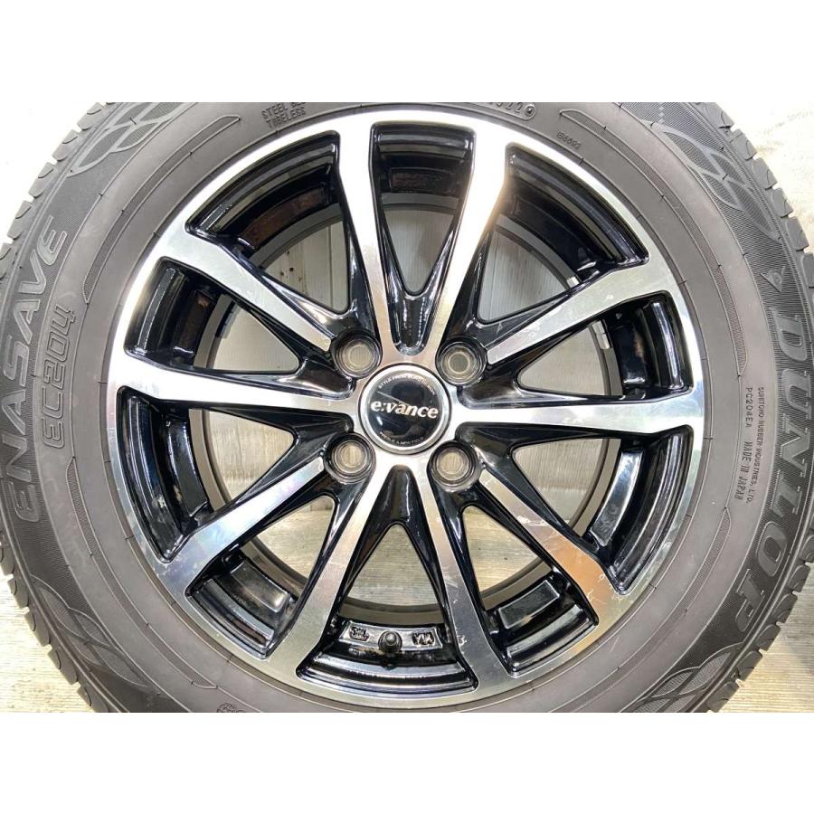 DUNLOP（ダンロップ） 中古タイヤ サマータイヤ ホイールセット 4本