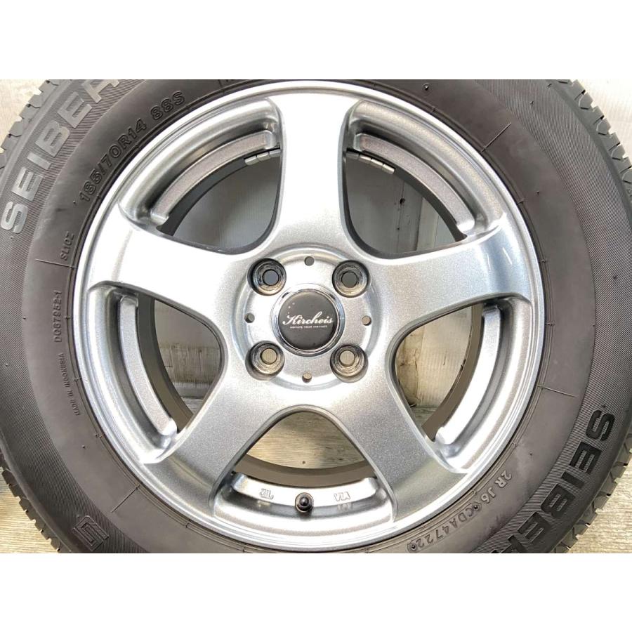 中古タイヤ サマータイヤ ホイールセット 4本セット 185/70R14 