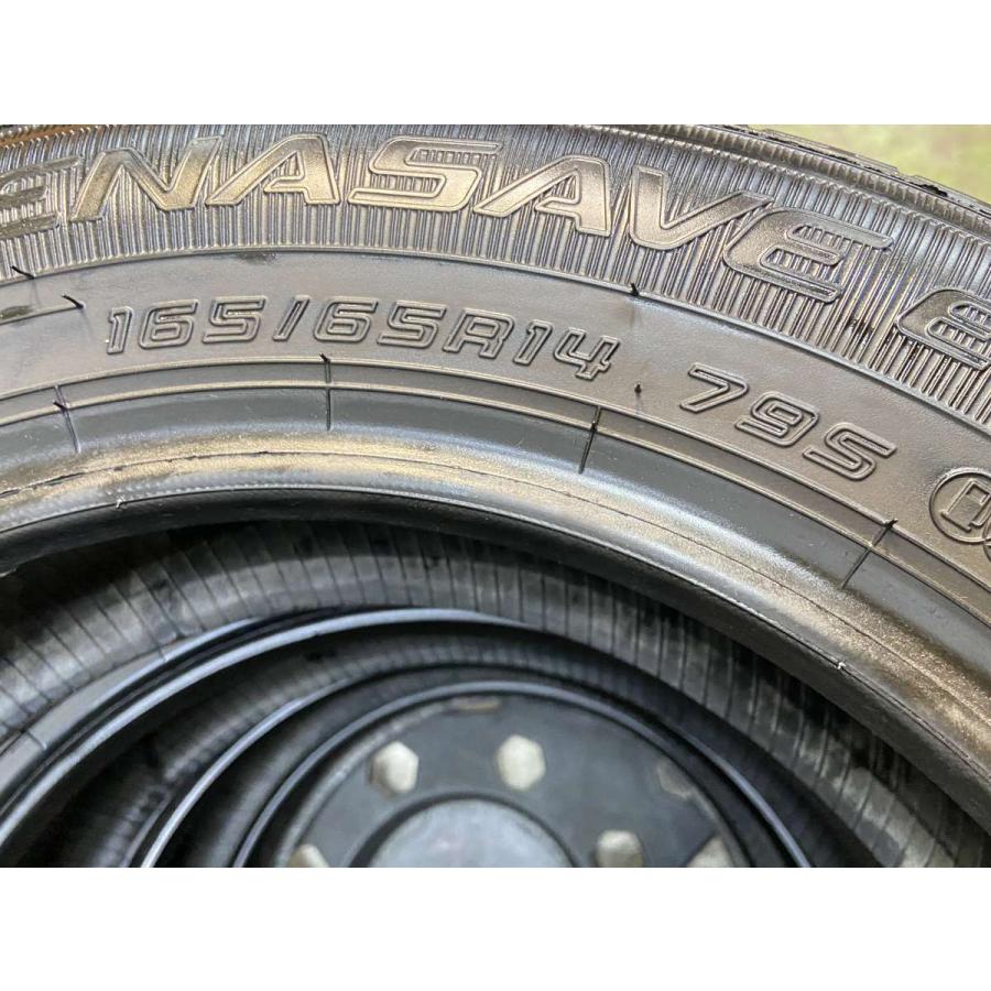 DUNLOP（ダンロップ） 中古タイヤ サマータイヤ 4本セット 165/65R14