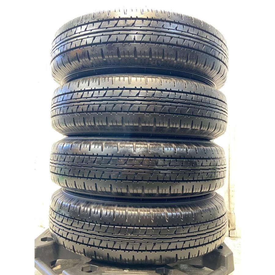 T-21.155/80R14 タイヤホイール4本セット ダンロップ DUNLOP（ダンロップ） 中古タイヤ サマータイヤ ホイールセット 4本