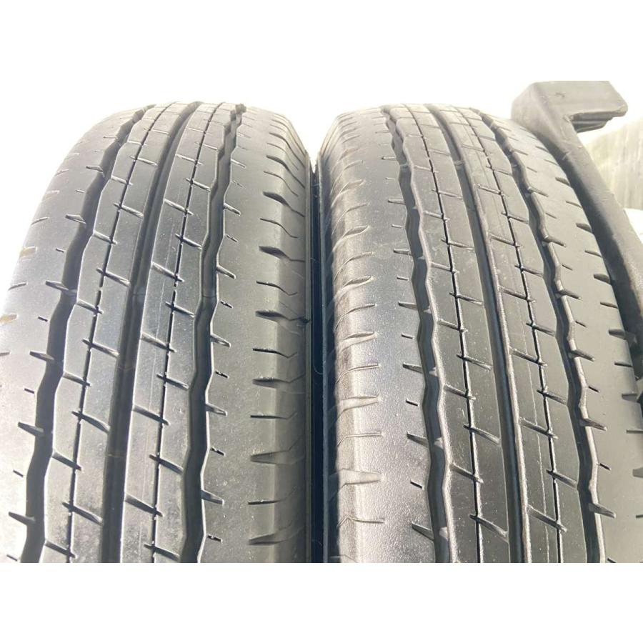 ダンロップ SP175 サマータイヤ 155/80/14 ケオポン　2本分 DUNLOP（ダンロップ） 中古タイヤ サマータイヤ 2本セット 155/80R14