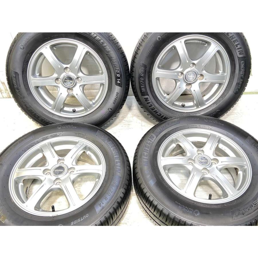 ミシュラン（MICHELIN） 中古タイヤ サマータイヤ ホイールセット 4本 