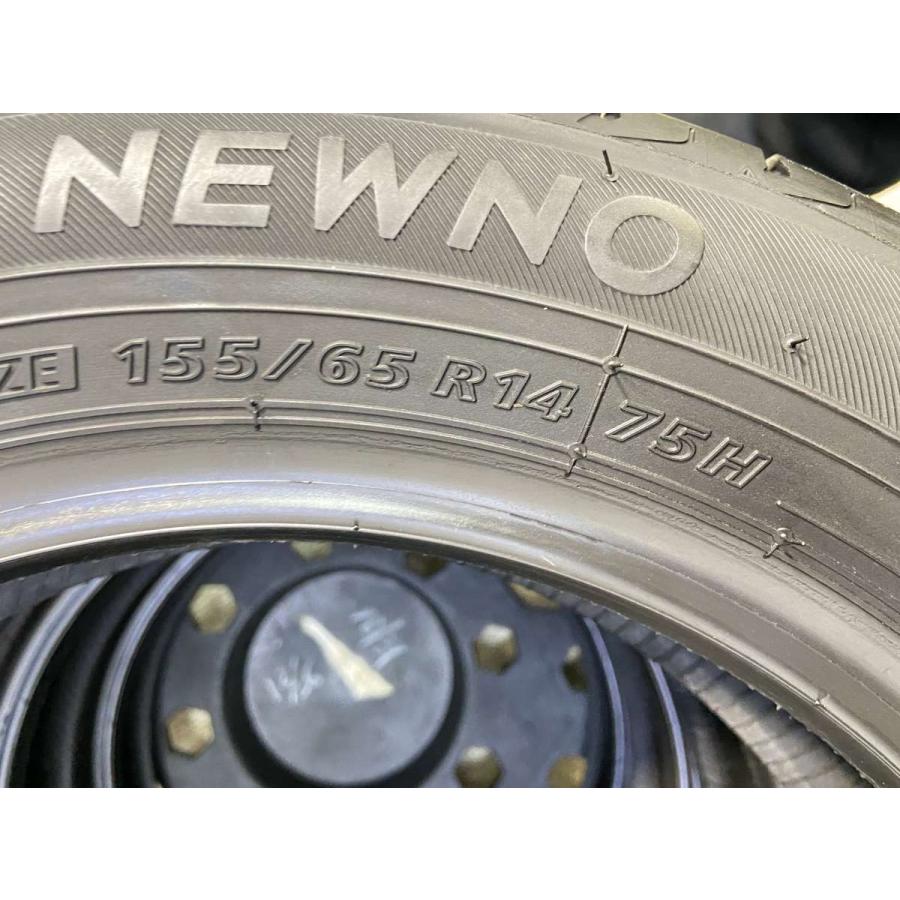 BRIDGESTONE（ブリヂストン） 中古タイヤ サマータイヤ 4本セット 155