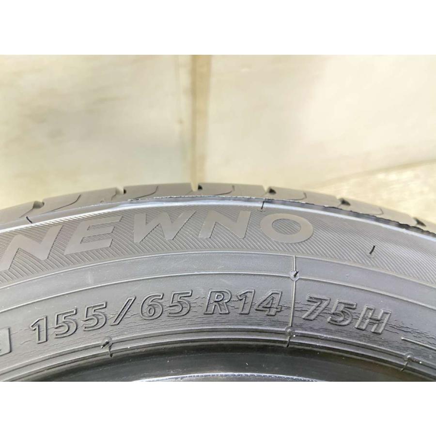 BRIDGESTONE（ブリヂストン） 中古タイヤ サマータイヤ 4本セット 155