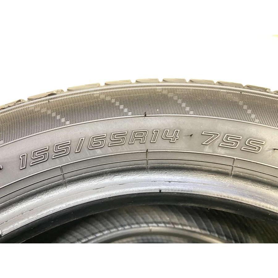 DUNLOP（ダンロップ） 中古タイヤ サマータイヤ 4本セット 155/65R14