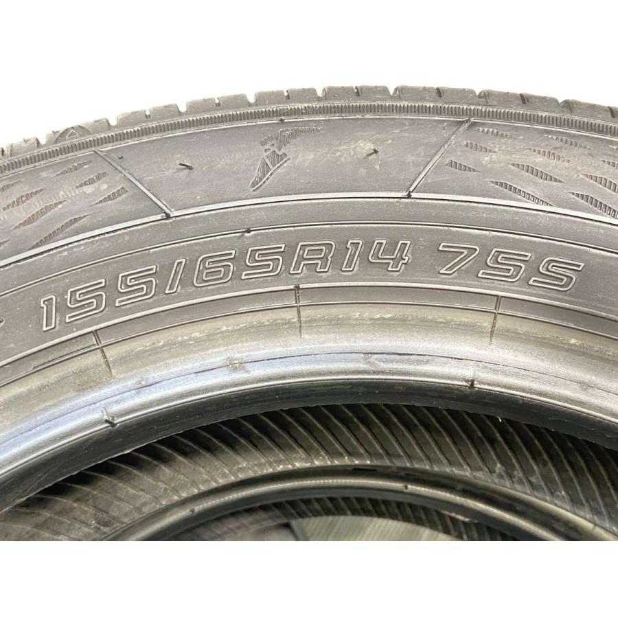 グッドイヤー（GOODYEAR） 中古タイヤ サマータイヤ 2本セット 155