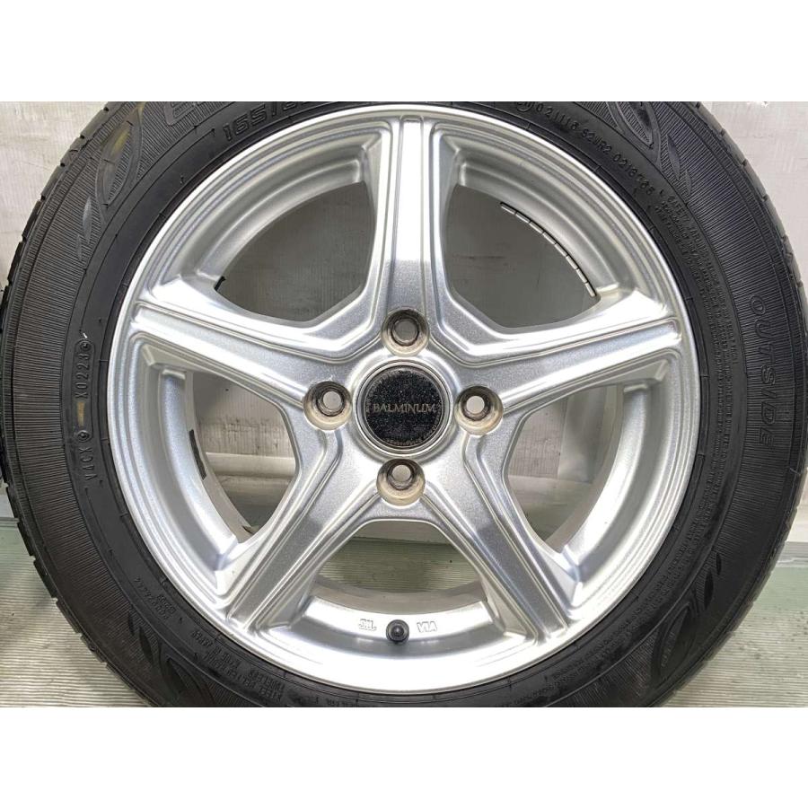 DUNLOP（ダンロップ） 中古タイヤ サマータイヤ ホイールセット 4本