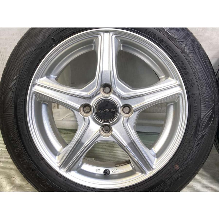 DUNLOP（ダンロップ） 中古タイヤ サマータイヤ ホイールセット 4本