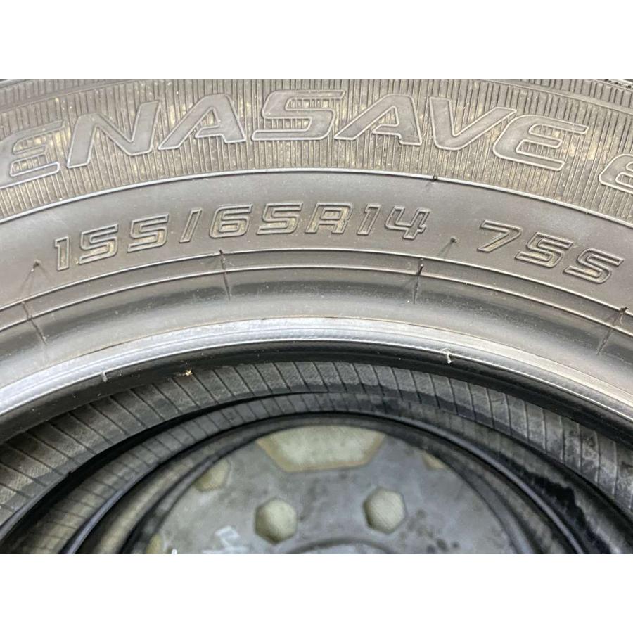 DUNLOP（ダンロップ） 中古タイヤ サマータイヤ 4本セット 155/65R14