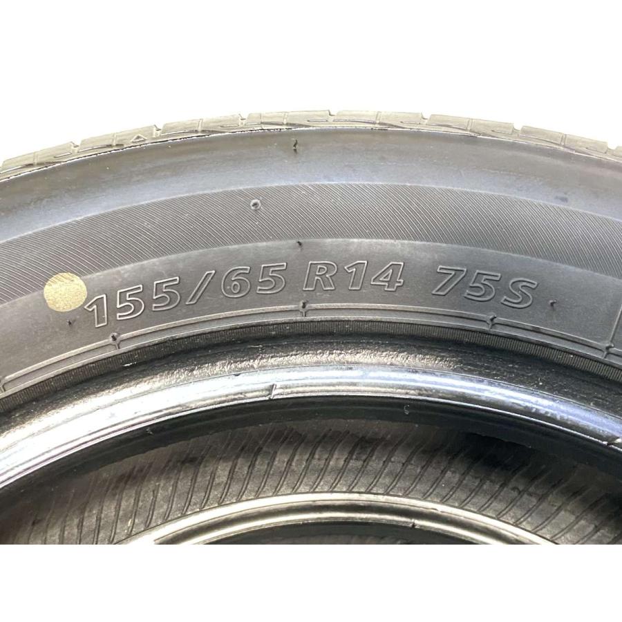 BRIDGESTONE（ブリヂストン） 中古タイヤ サマータイヤ 2本セット 155