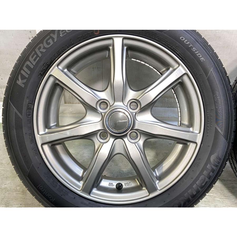 ハンコック（HANKOOK） 中古タイヤ サマータイヤ ホイールセット 4本