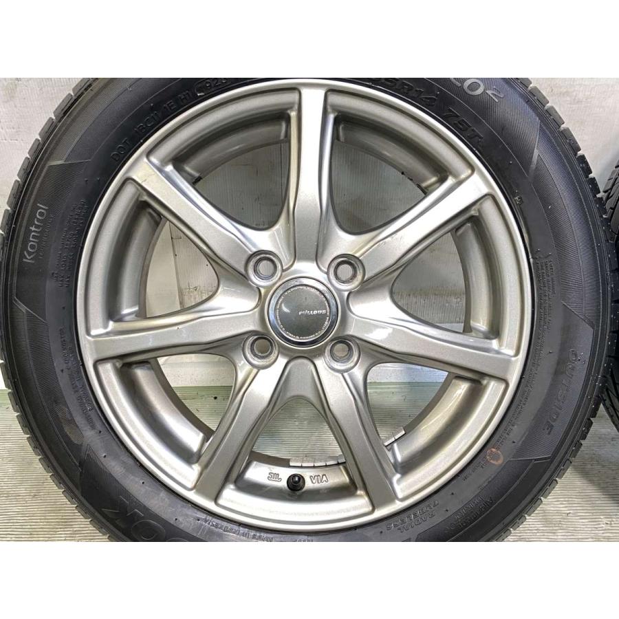 ハンコック（HANKOOK） 中古タイヤ サマータイヤ ホイールセット 4本