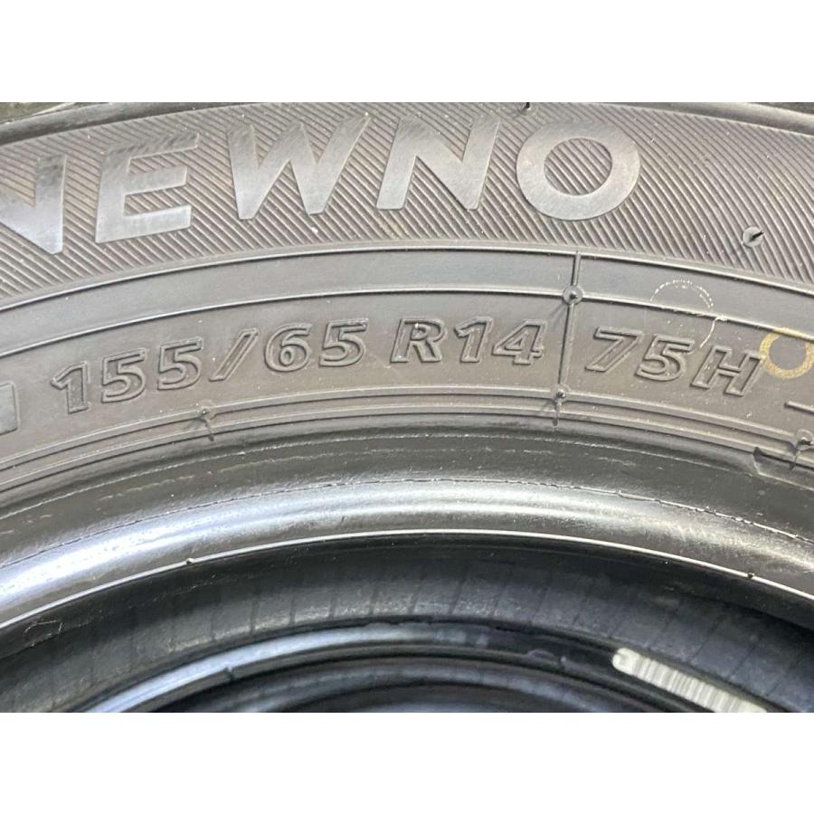 BRIDGESTONE（ブリヂストン） 中古タイヤ サマータイヤ 4本セット 155