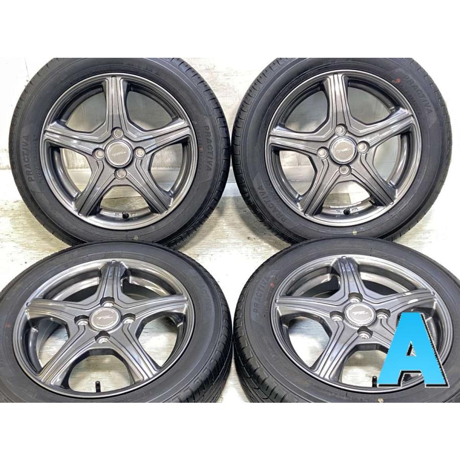 中古タイヤ サマータイヤ ホイールセット 4本セット 155/65R14 TOPRUN 