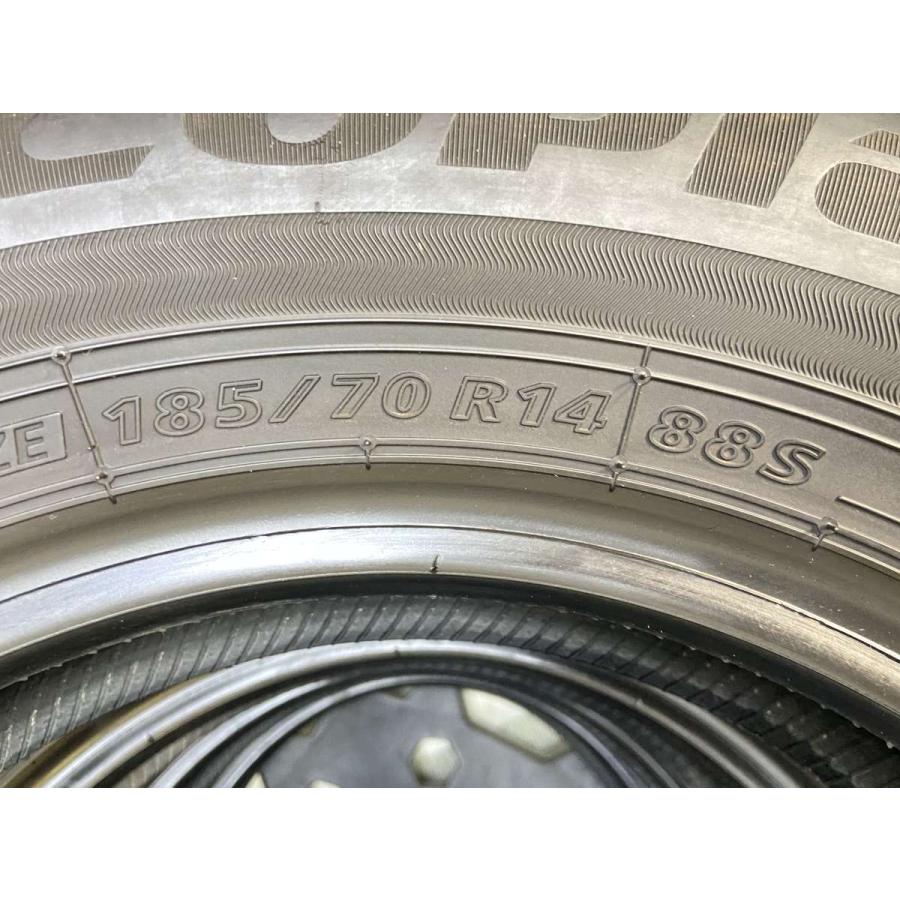 中古 タイヤ ブリヂストン 185/70R14 88S ECOPIA 4本 BRIDGESTONE（ブリヂストン） 中古タイヤ サマータイヤ 4本セット 185