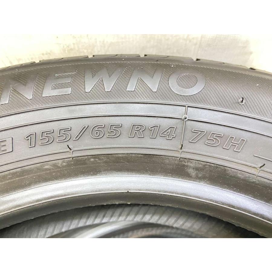 BRIDGESTONE（ブリヂストン） 中古タイヤ サマータイヤ 4本セット 155
