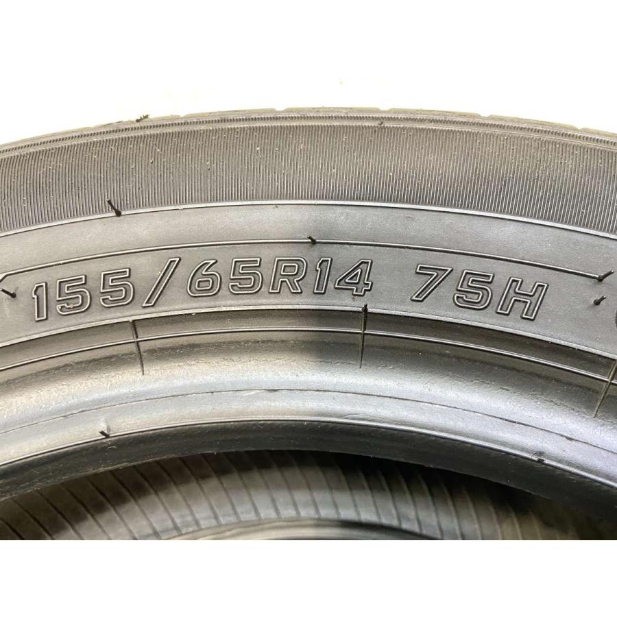 DUNLOP（ダンロップ） 中古タイヤ サマータイヤ 2本セット 155/65R14 