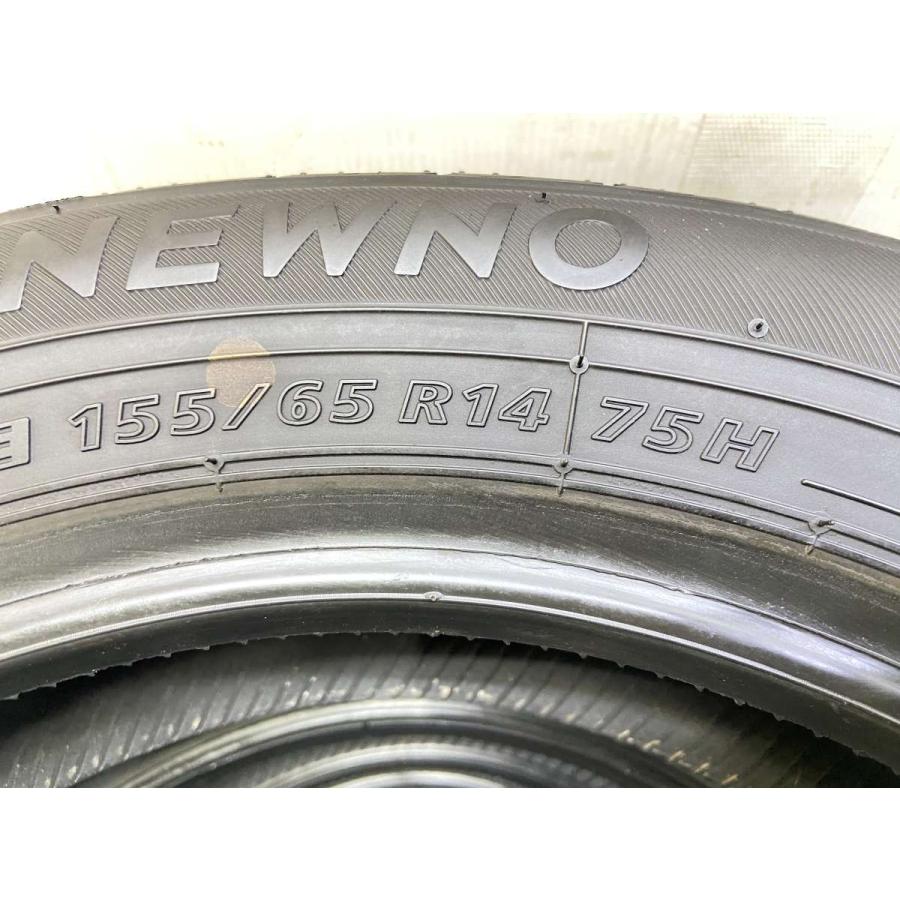BRIDGESTONE（ブリヂストン） 中古タイヤ サマータイヤ 4本セット 155