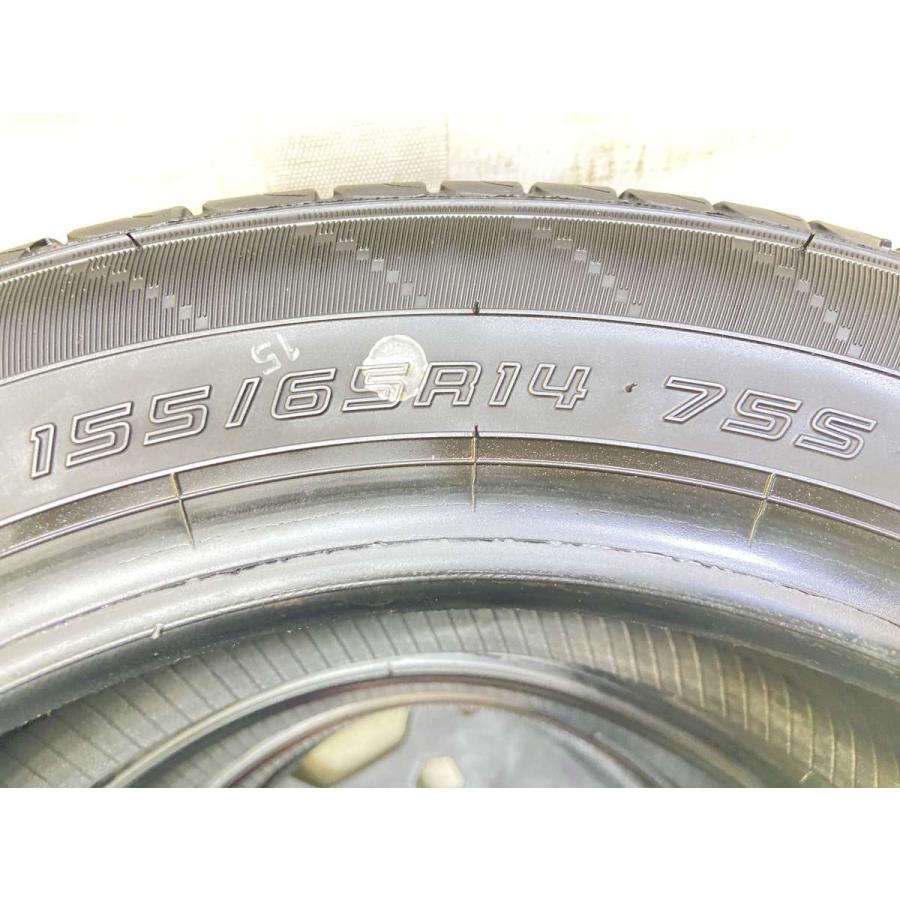 DUNLOP（ダンロップ） 中古タイヤ サマータイヤ 4本セット 155/65R14