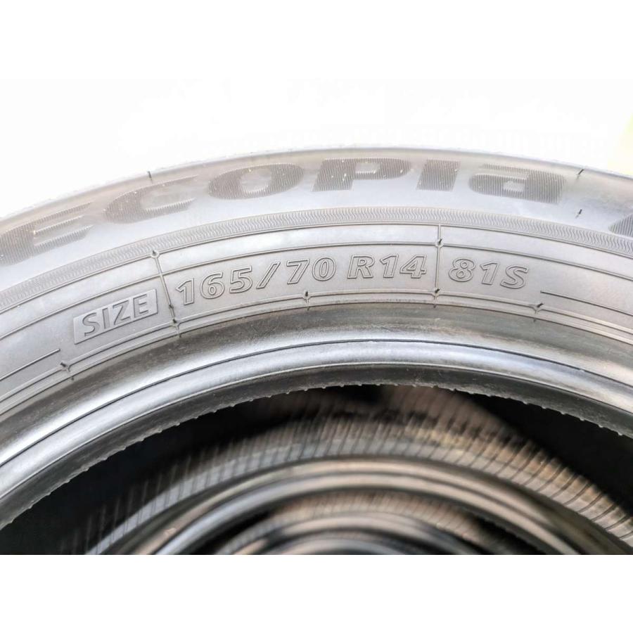 BRIDGESTONE（ブリヂストン） 中古タイヤ サマータイヤ 4本セット 165