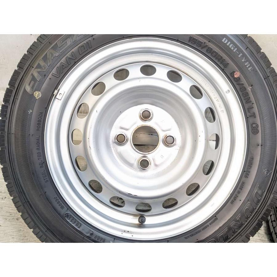DUNLOP（ダンロップ） 中古タイヤ サマータイヤ ホイールセット 4本