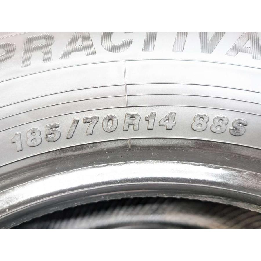 中古タイヤ サマータイヤ 4本セット 185/70R14 イエローハット