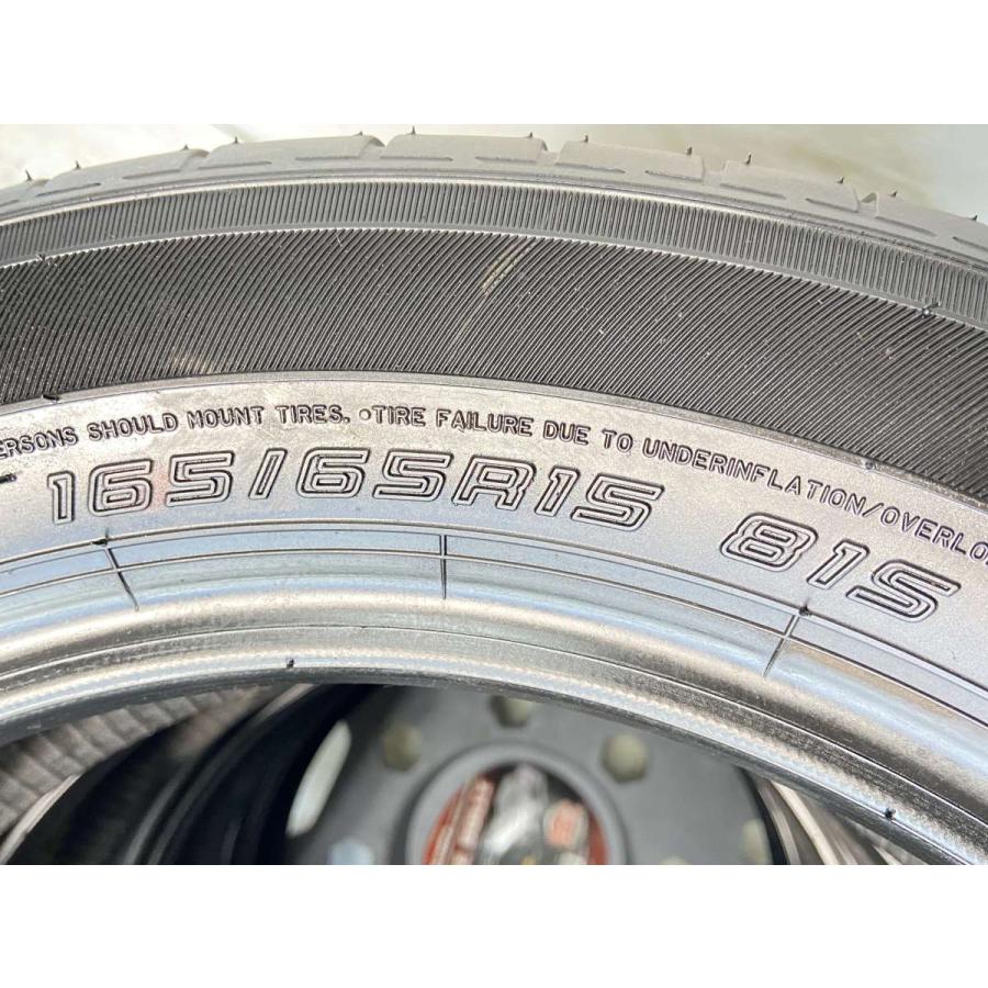 DUNLOP 中古タイヤ サマータイヤ 4本セット 165/65R15