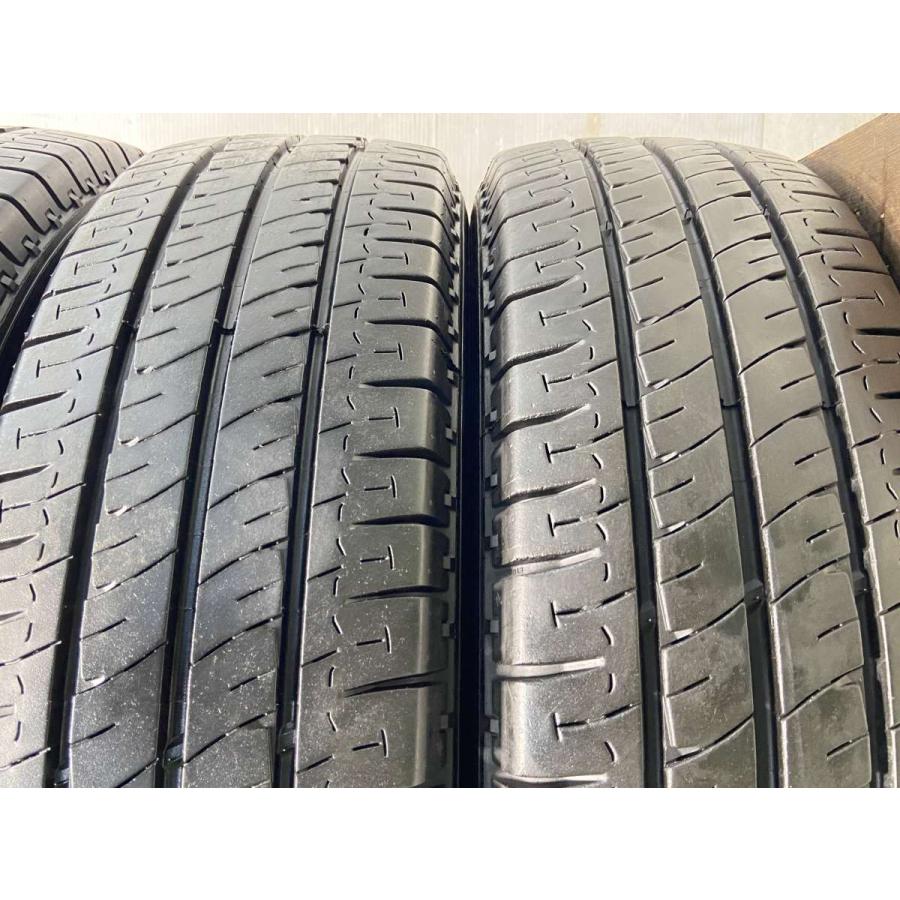 中古タイヤ サマータイヤ 4本セット 195/80R15 8PR107/105R ミシュラン 