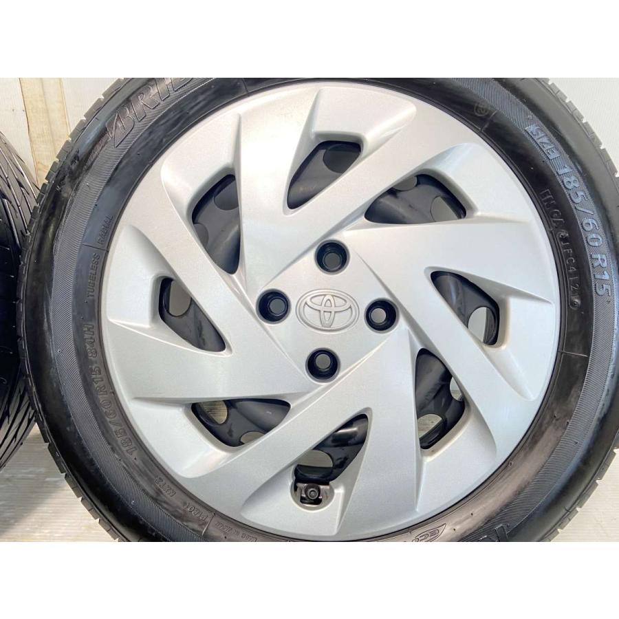 ◇送料込み◇ 185/60R15 中古サマータイヤ４本　BRIDGESTONE BRIDGESTONE（ブリヂストン） 中古タイヤ サマータイヤ ホイールセット