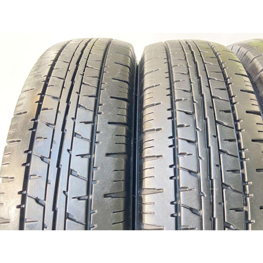中古タイヤ サマータイヤ 4本セット 195/80R15 107/105L LT ダンロップ  