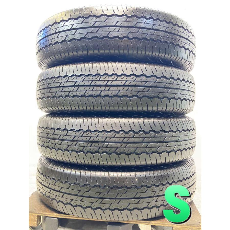 中古タイヤ サマータイヤ 4本セット 195/80R15 ダンロップ グラン 