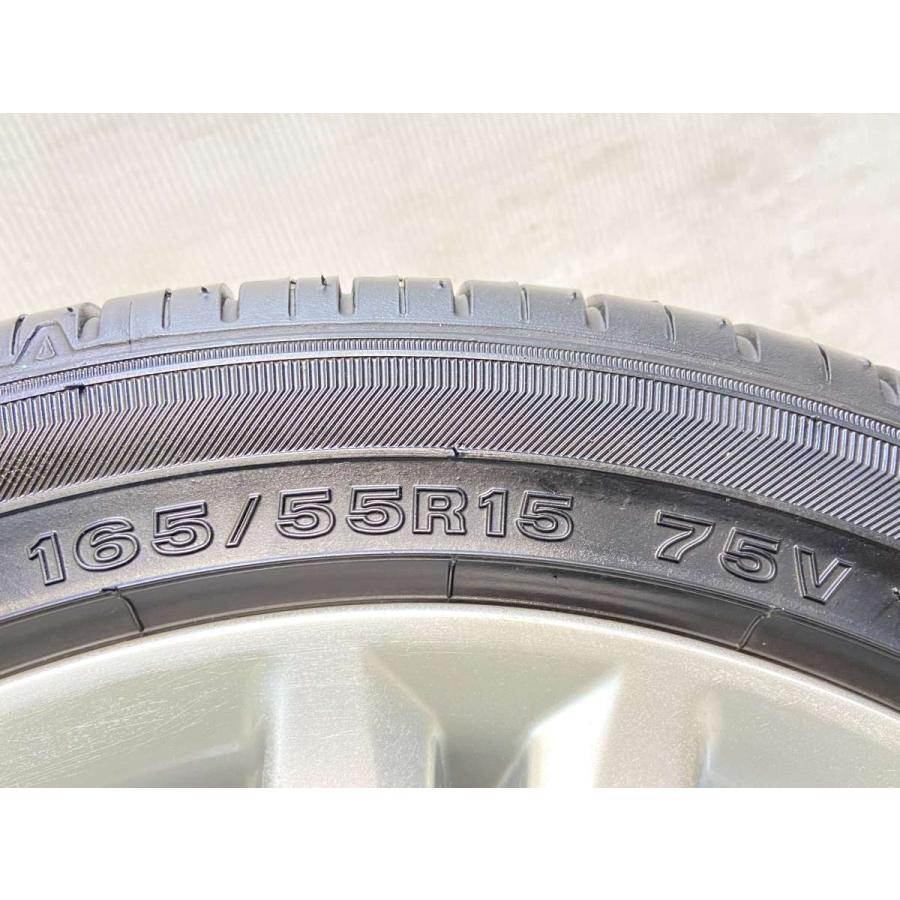 中古タイヤ サマータイヤ ホイールセット 4本セット 165/55R15