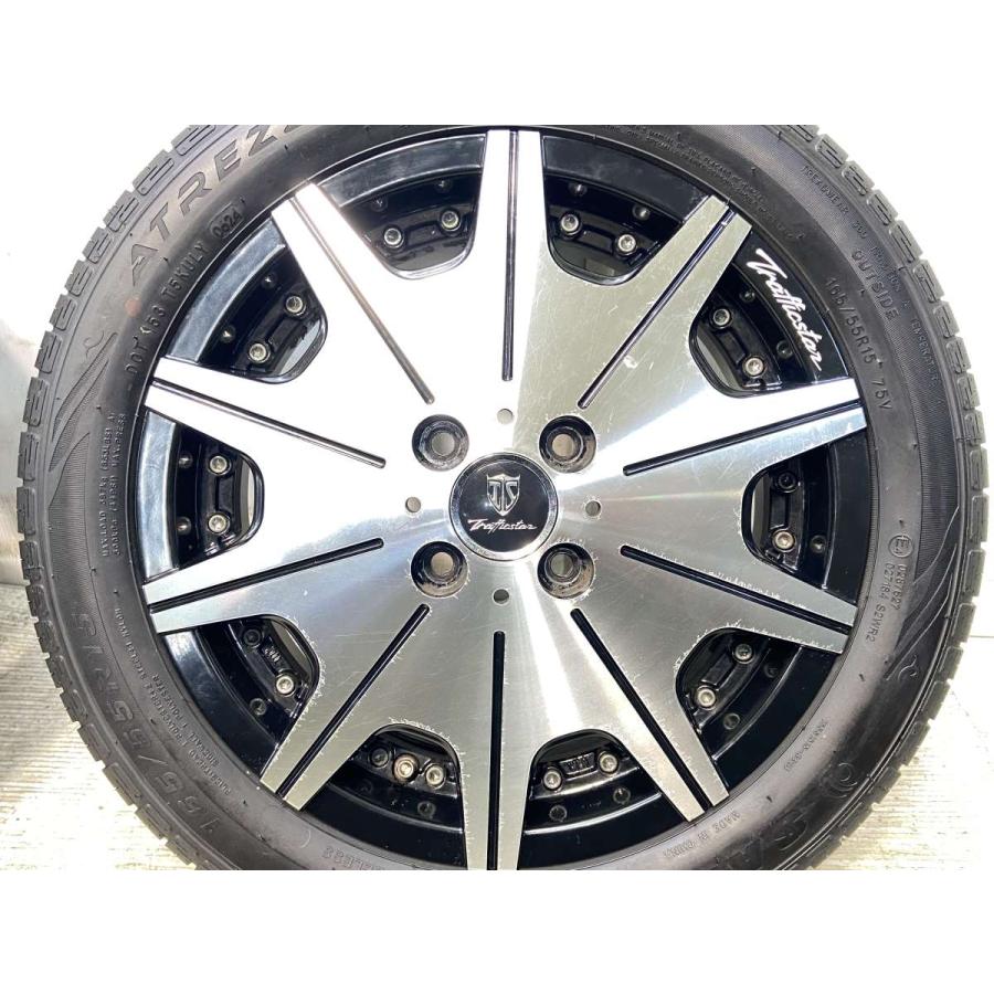 中古タイヤ サマータイヤ ホイールセット 4本セット 165/55R15