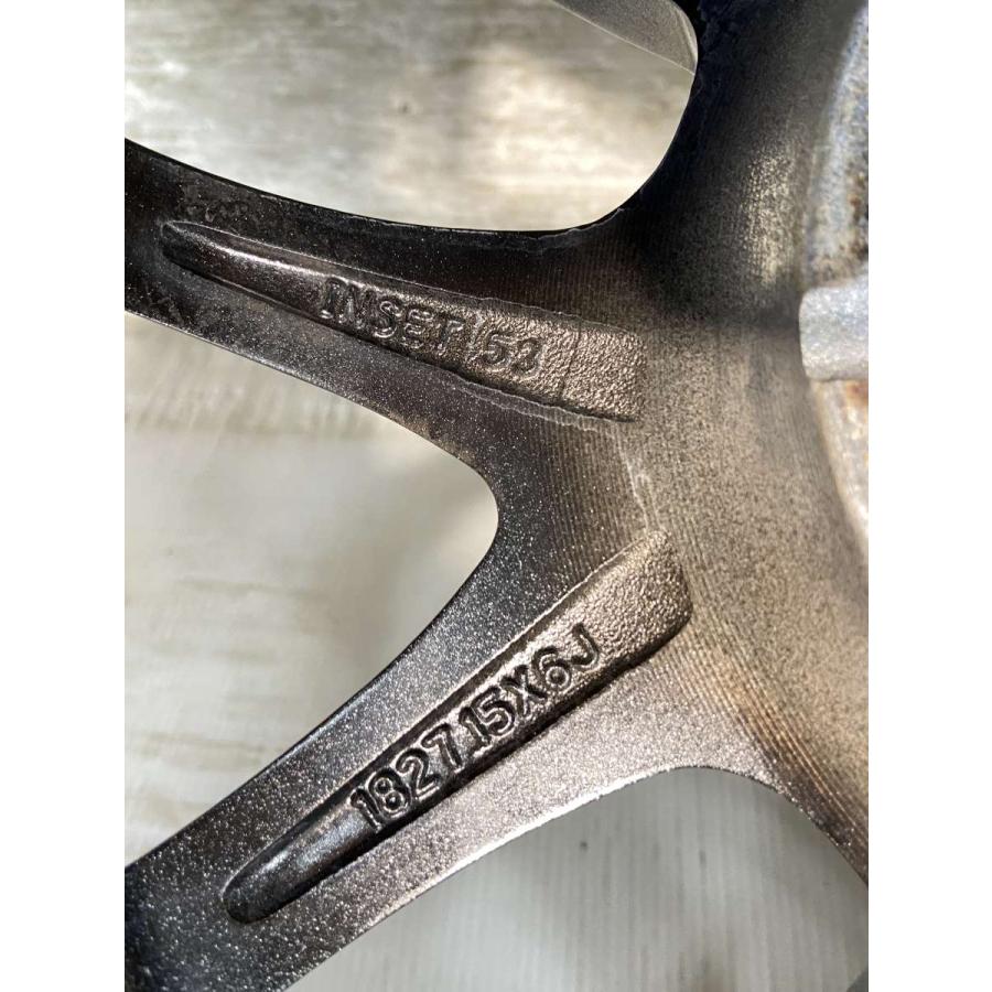 DUNLOP 中古タイヤ サマータイヤ ホイールセット 4本セット 185