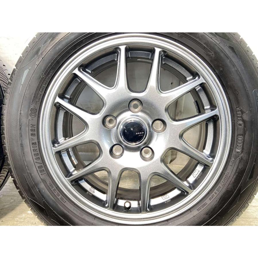 【美品】DUNLOP 185/65R15 タイヤ ホイールセット DUNLOP（ダンロップ） 中古タイヤ サマータイヤ ホイールセット 4本