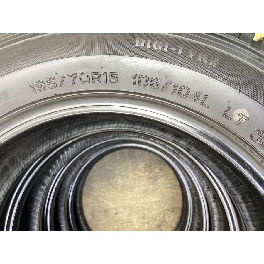 DUNLOP（ダンロップ） 中古タイヤ サマータイヤ 4本セット 195