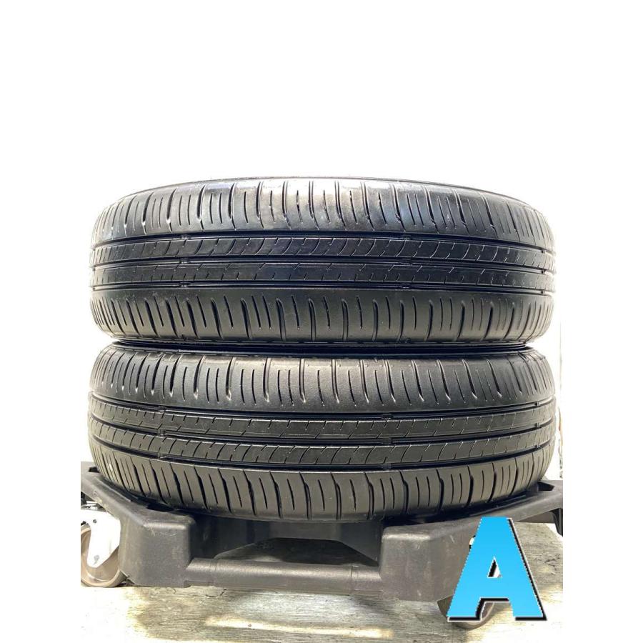 夏タイヤ 165/60R15 ダンロップ EC300+ （A0203） DUNLOP 中古タイヤ サマータイヤ 2本セット 165/60R15