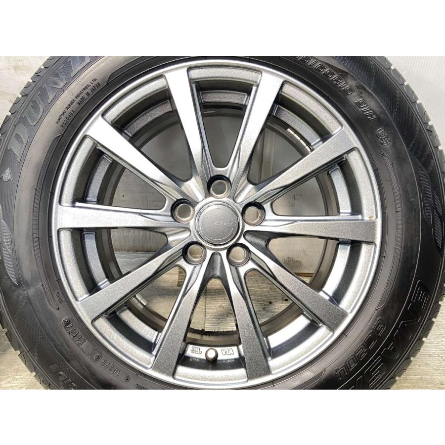 DUNLOP（ダンロップ） 中古タイヤ サマータイヤ ホイールセット 4本