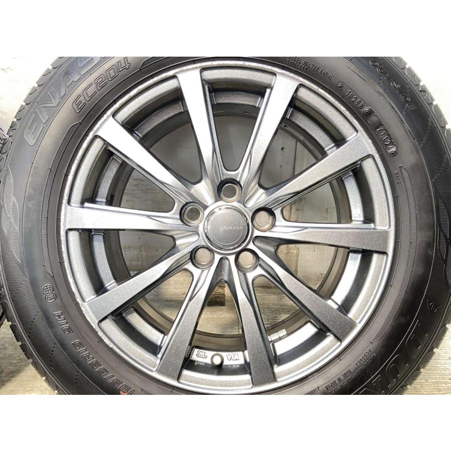 DUNLOP（ダンロップ） 中古タイヤ サマータイヤ ホイールセット 4本