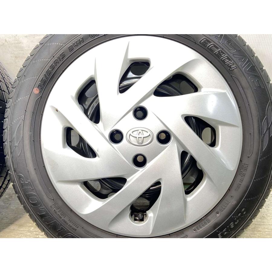 DUNLOP 中古タイヤ サマータイヤ ホイールセット 4本セット 175/65R15