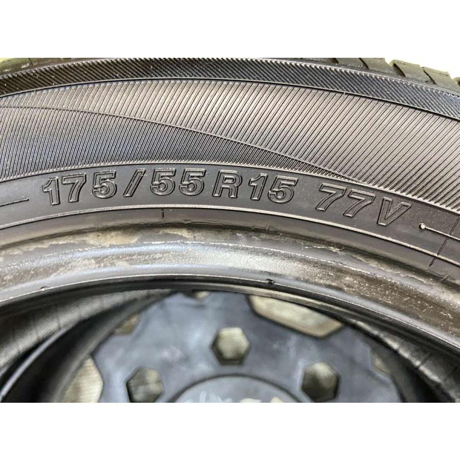 かず様専売品　ヨコハマブルーアースES32 175/55R15サマータイヤ中古品 ヨコハマタイヤ 中古タイヤ サマータイヤ 2本セット 175/55R15