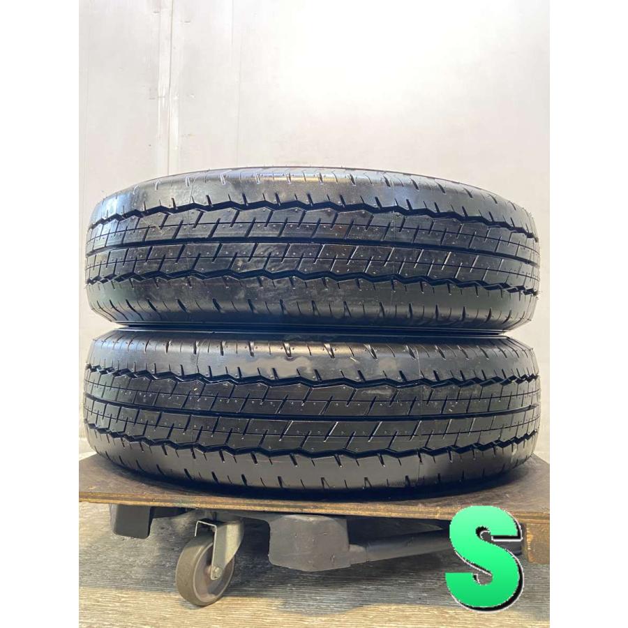 ダンロップ SP175N 195/80R15 107/105L 中古 2本 2 DUNLOP 中古タイヤ サマータイヤ 2本セット 195/80R15 107/105LT