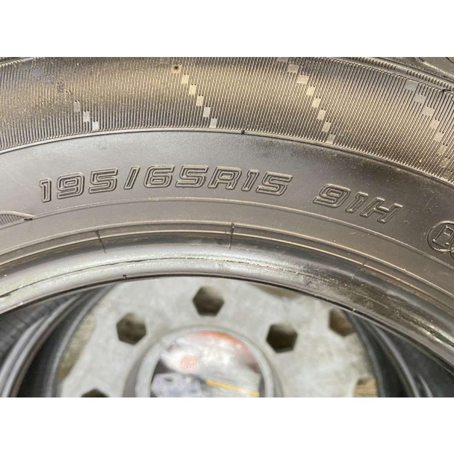 DUNLOP 中古タイヤ サマータイヤ 2本セット 195/65R15