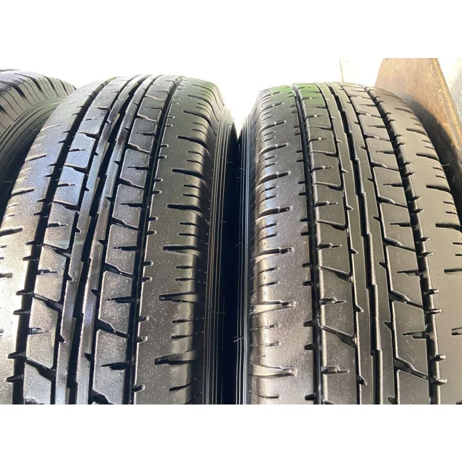 【ホイール付き】DUNLOP ENASAVE 195/80R15 中古タイヤ4本セット DUNLOP（ダンロップ） 中古タイヤ サマータイヤ ホイールセット 4本