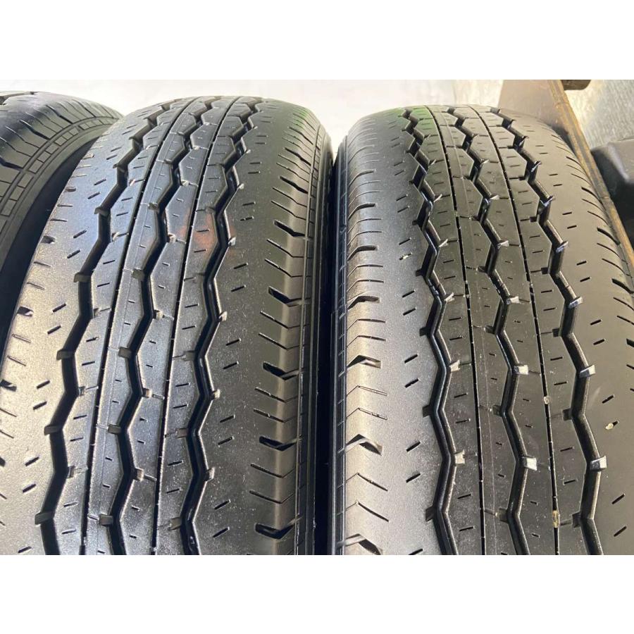 中古 195-80R15 107/105L ECOPIA RD613 4本セット BRIDGESTONE（ブリヂストン） 中古タイヤ サマータイヤ 4本セット 195